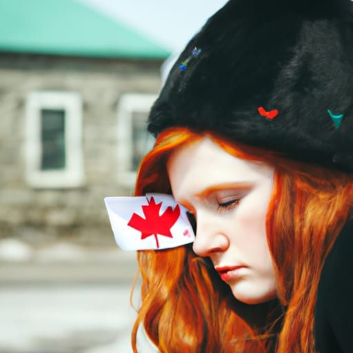 Redhead Girl's Heartache for Canadian Prince