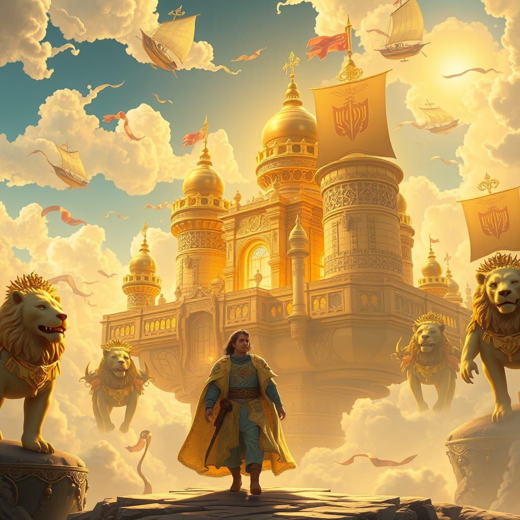 Floating City of Regal Wonder