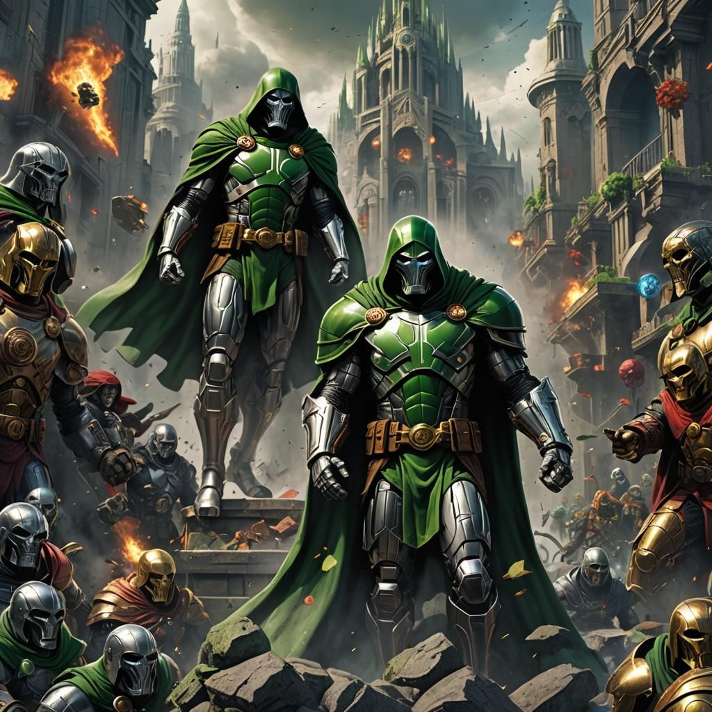 Doctor Doom: Detailed Matte Painting in Unreal Engine