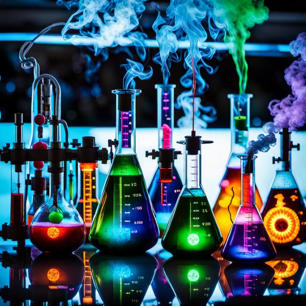 Complex Machines in Smoky Neon Chemical Lab