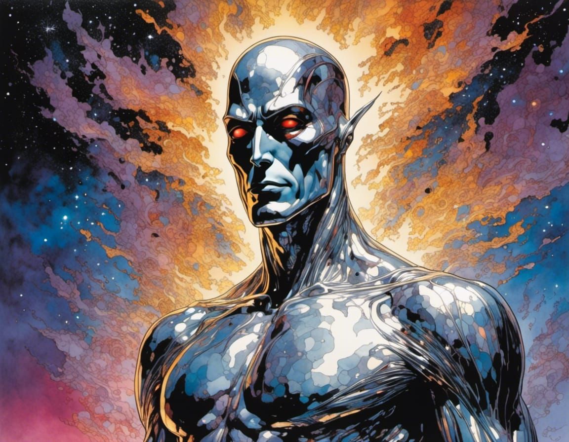 Jean-Claude Van Damme as Silver Surfer