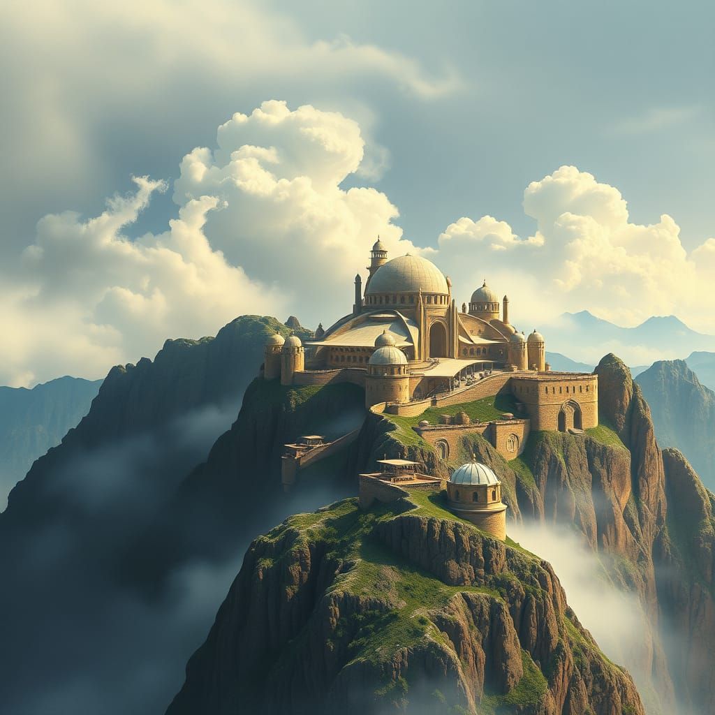 Mystical Empire on Windswept Peaks, Organic Architecture