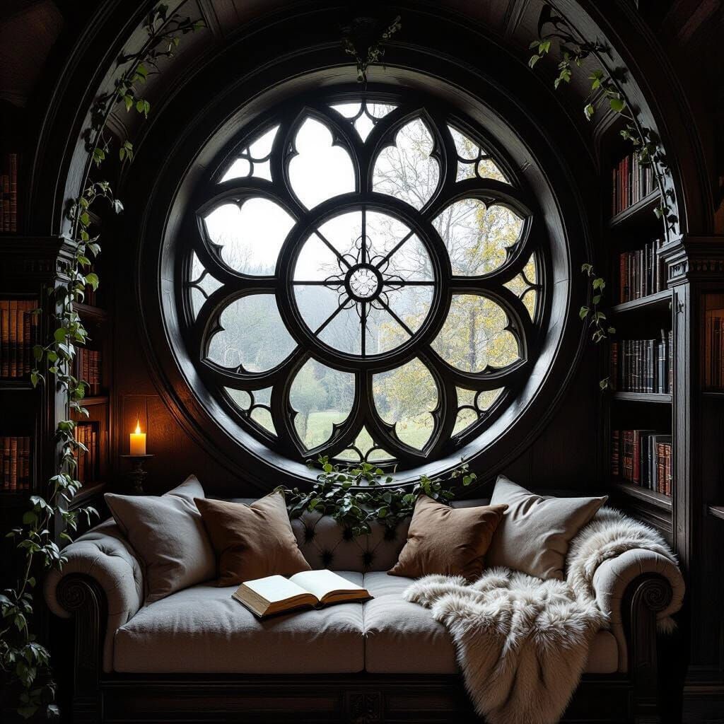 Gothic Portal to Lush Verdure