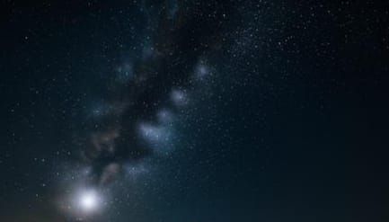 Unpolluted Night Sky: Professional Photography with Bokeh