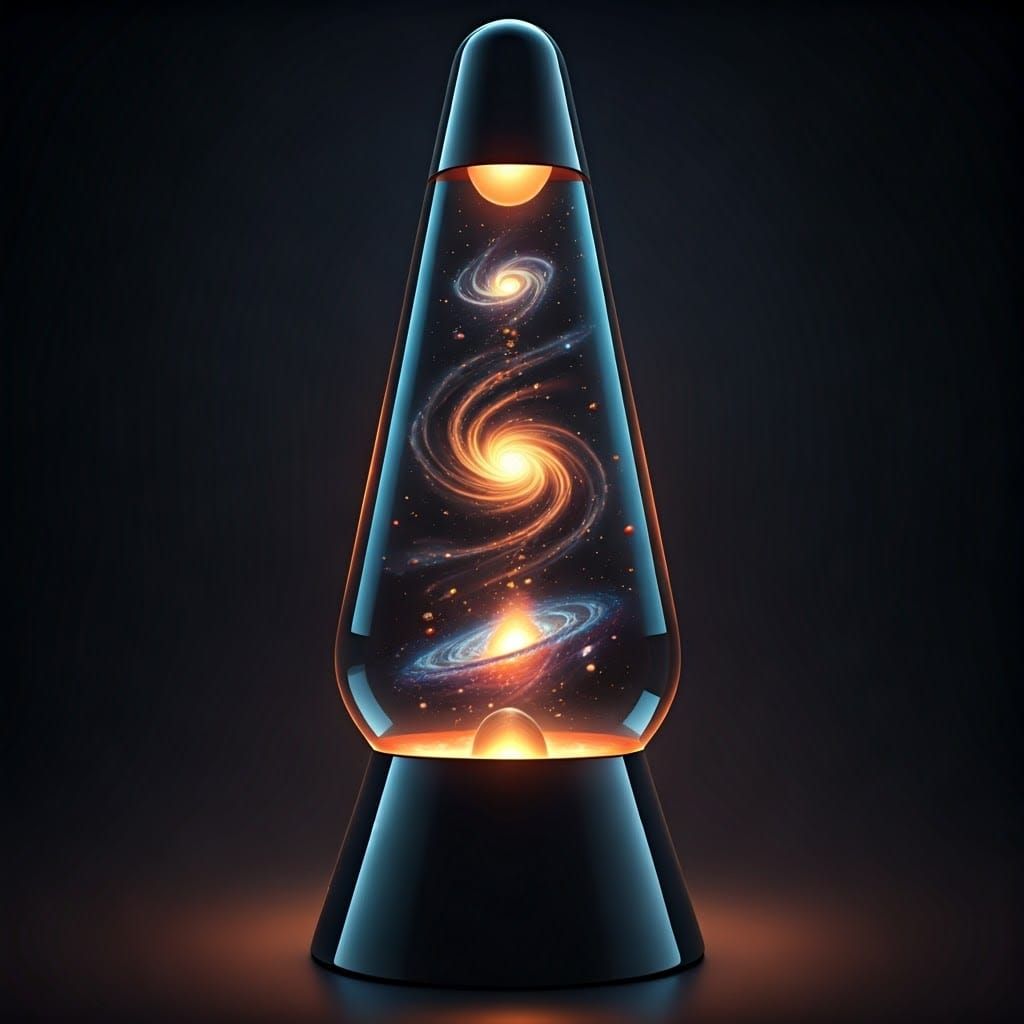 Galaxy in a Lava Lamp: Cosmic Vessel