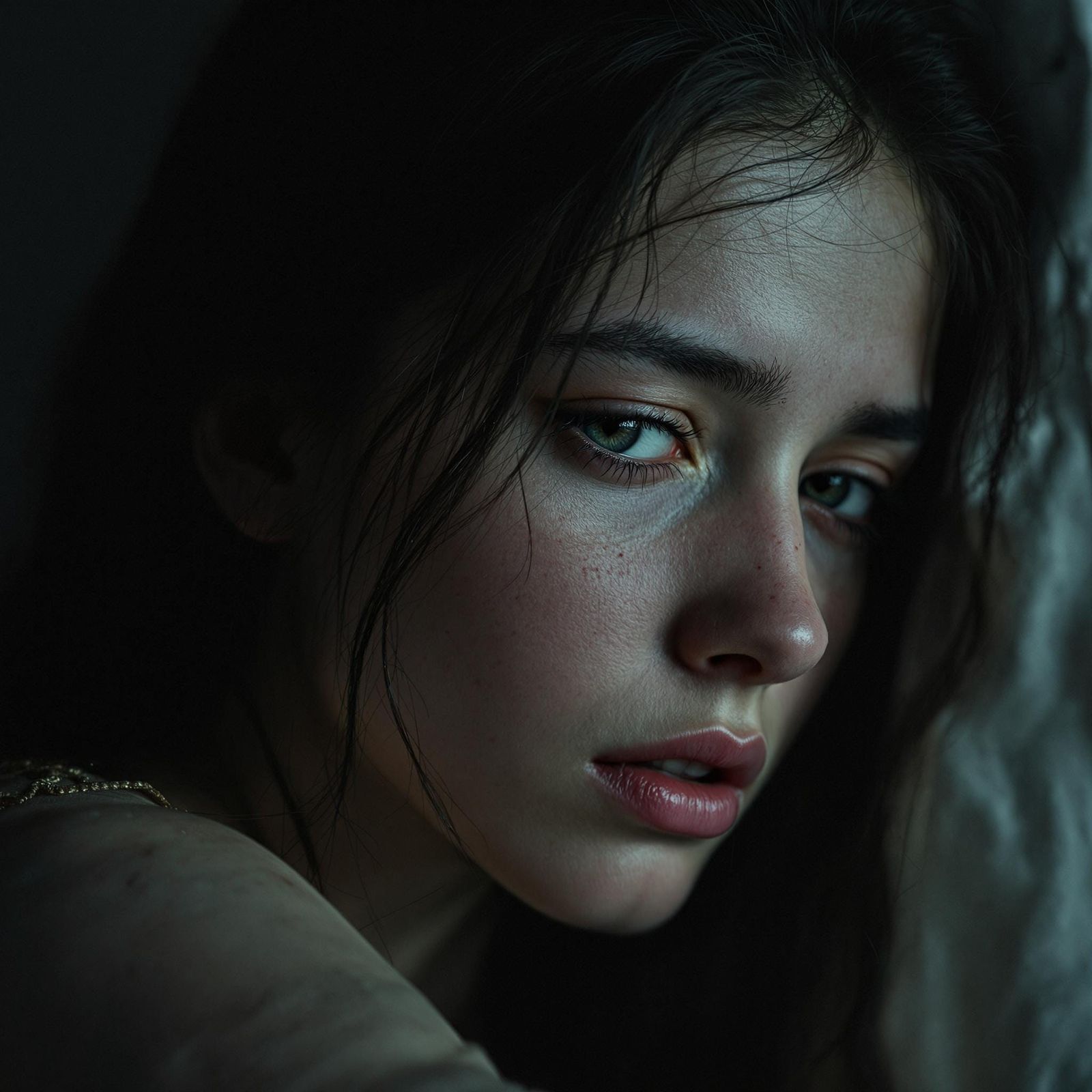 Weary Woman's Anguish: A Study in Exhaustion