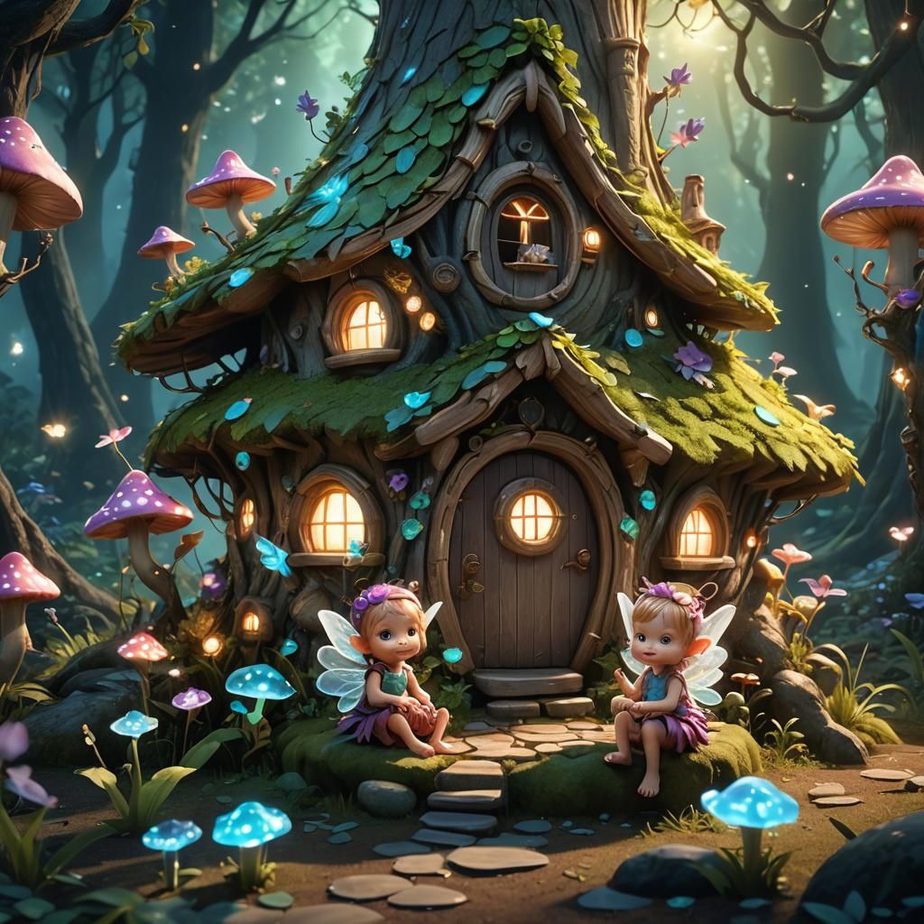 Enchanted Forest: Fairy Babies by Magical House