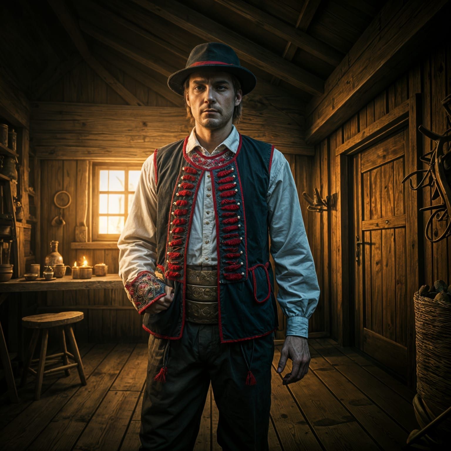 Mysterious Polish Folk Hero Wields Occult Artifact in Dimly ...