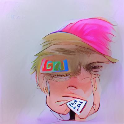 AI Generated Image of a Loser