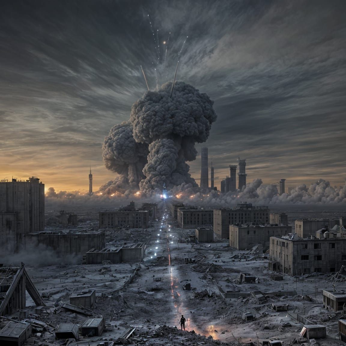 Post-Nuclear War Aftermath: A Devastating Landscape