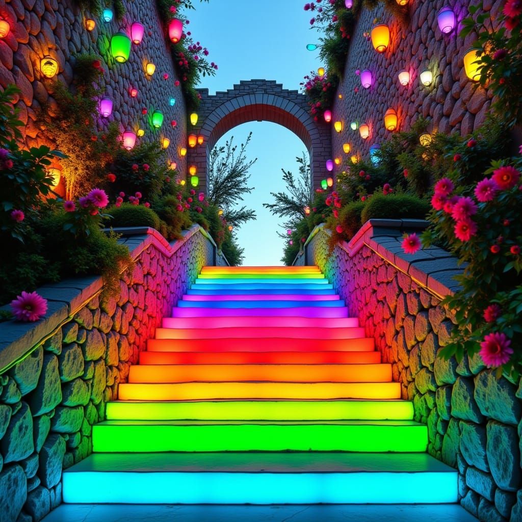 Rainbow Stairs