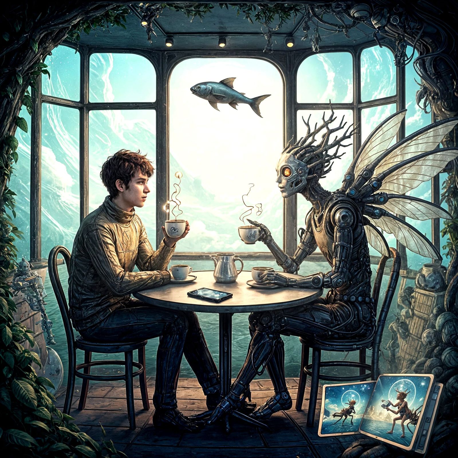 Surreal Friends at Floating Space Cafe