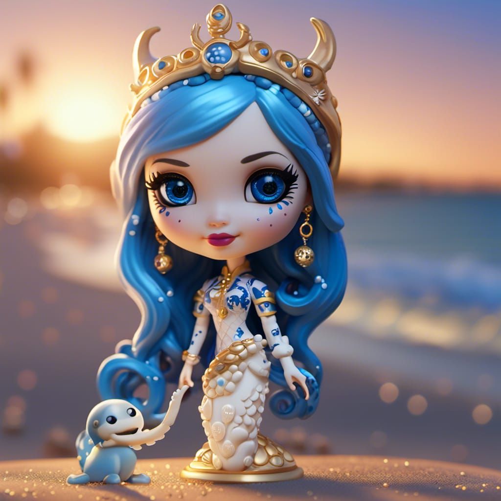 <lora:Doll-Face 2:0.5> Doll at a Beach party