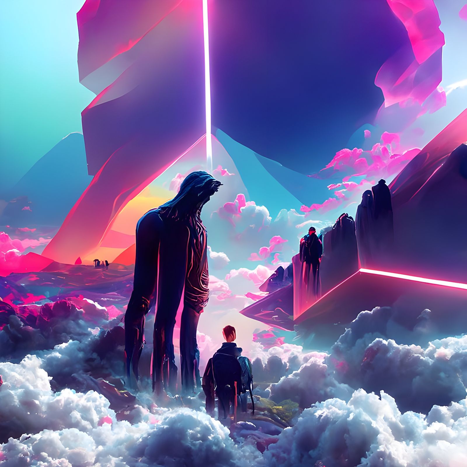 Digital Afterlife: Expansive Psychedelic Art