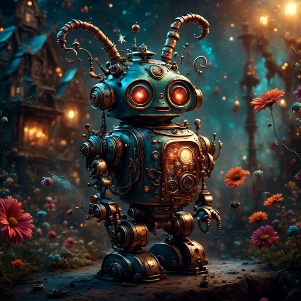 Cosmic Horned Demon in Unreal Engine