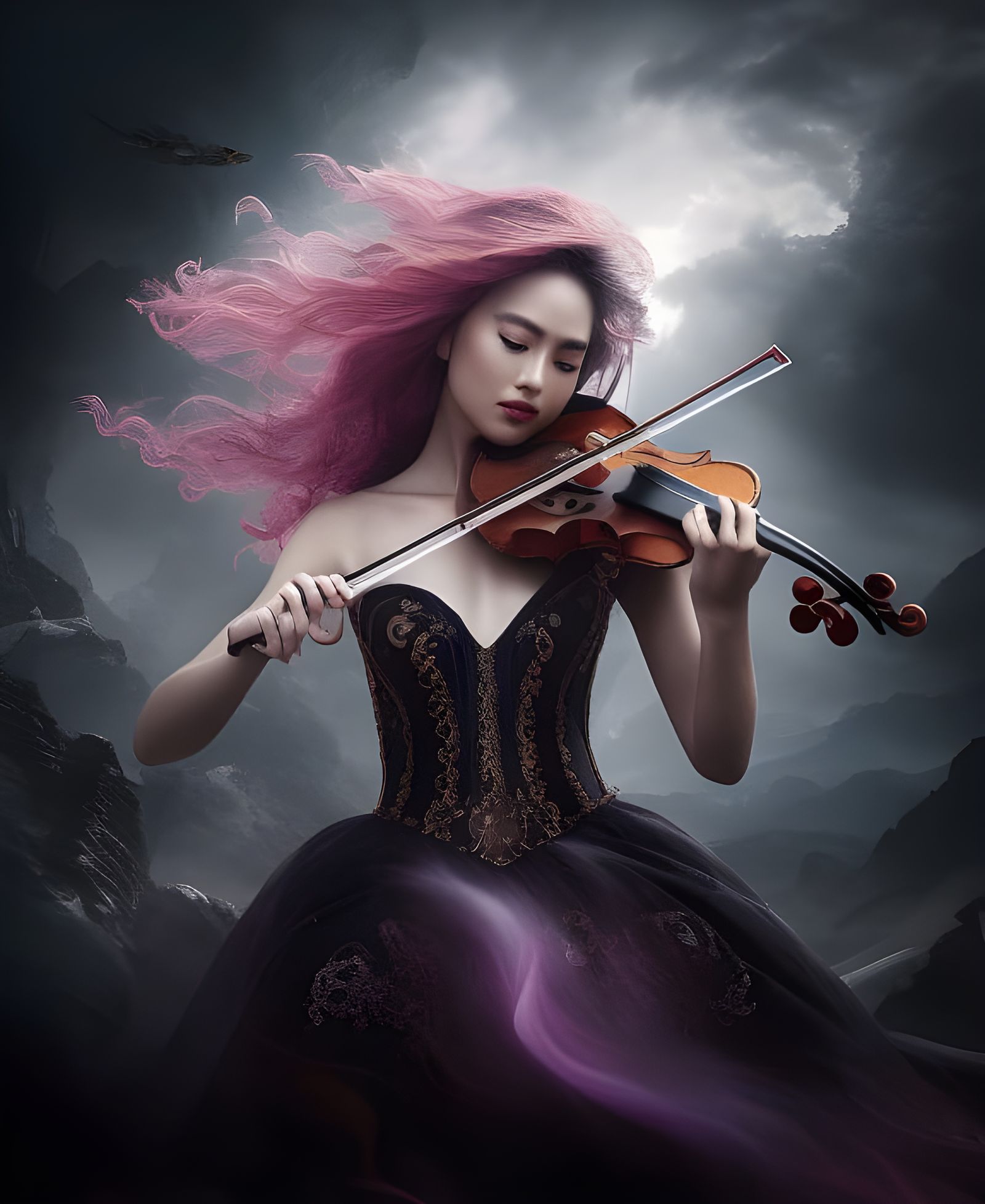 Violet Violinist