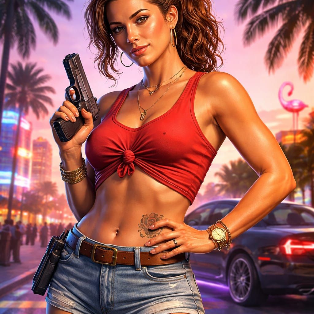 Lucia from Grand Theft Auto VI
