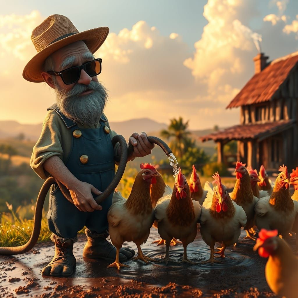 Grow well, my dear chickens!