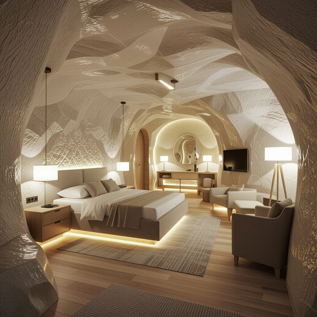 Luxury Cave Apartment Interior Design