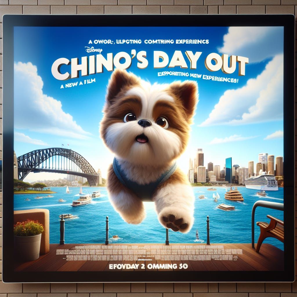 Chino's Day Out: Animated Sydney Adventure