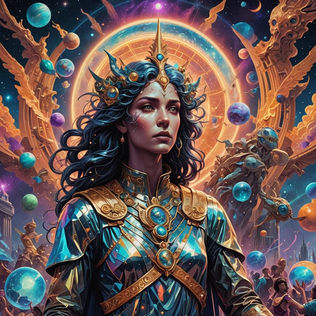 Supernatural Street Festival in Neoclassical Style