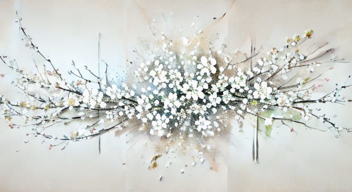 Surreal Abstract Art in Pastel Colors