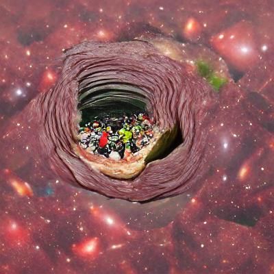 Bottomless Pit at the Universe Center