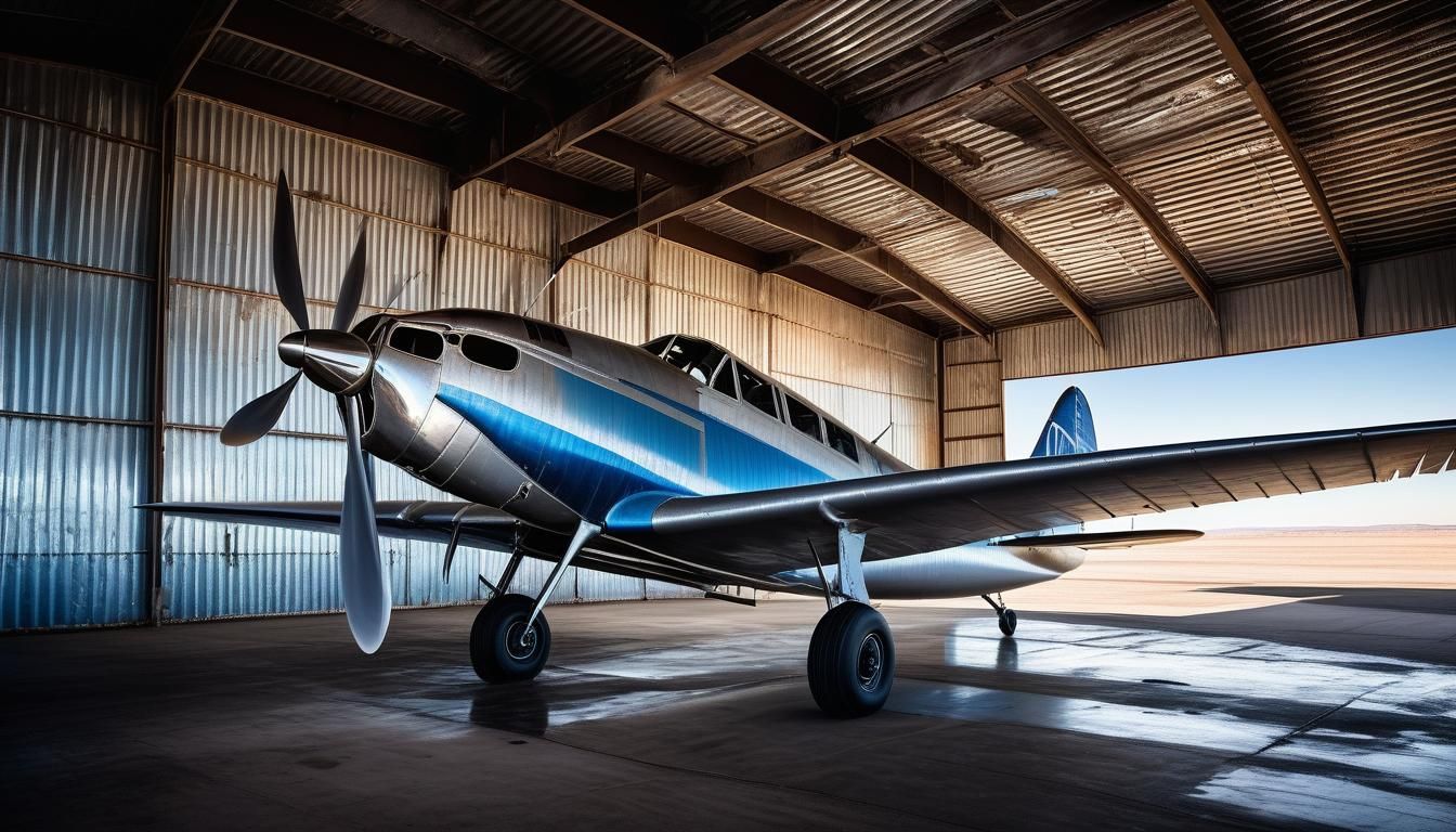 Oryx in Airplane: Prismatic Chalk Art