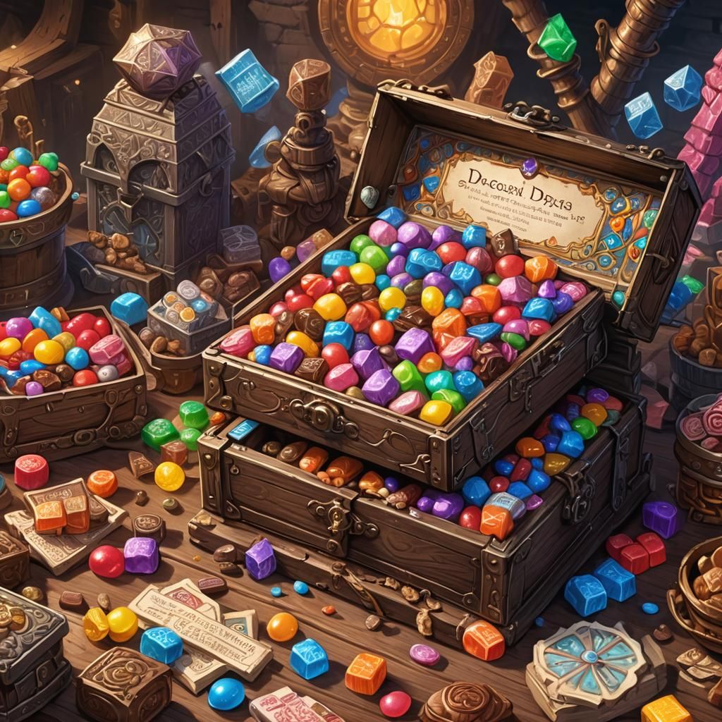 D&D Roguish Candy Box Concept Art