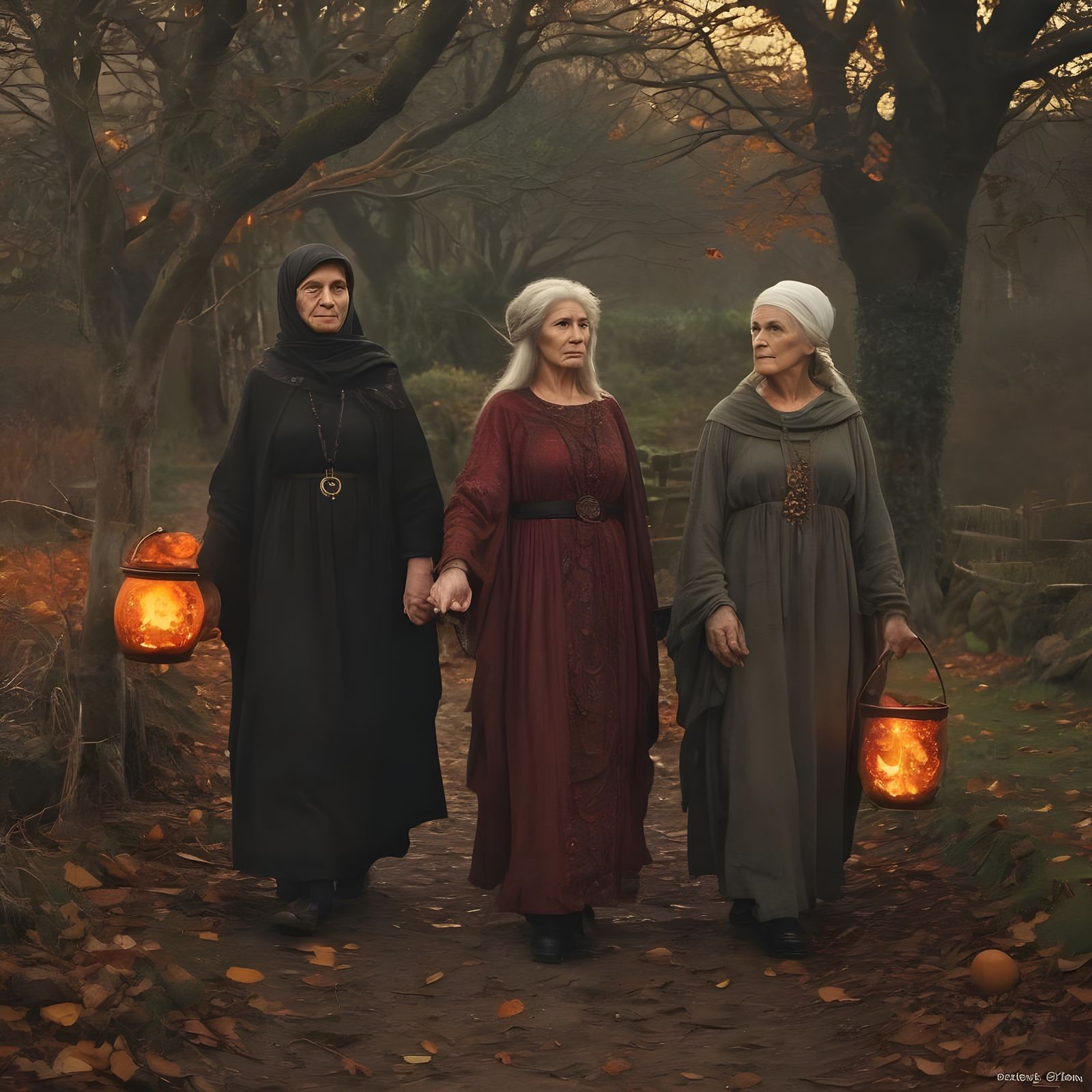 Heading to Samhain festival