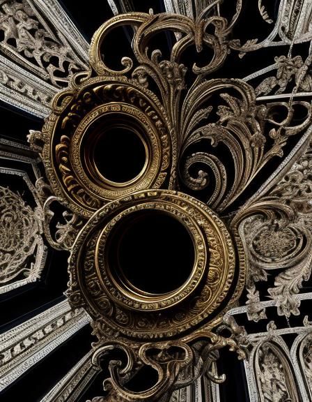 AI Baroque Image: Ornate and Dramatic