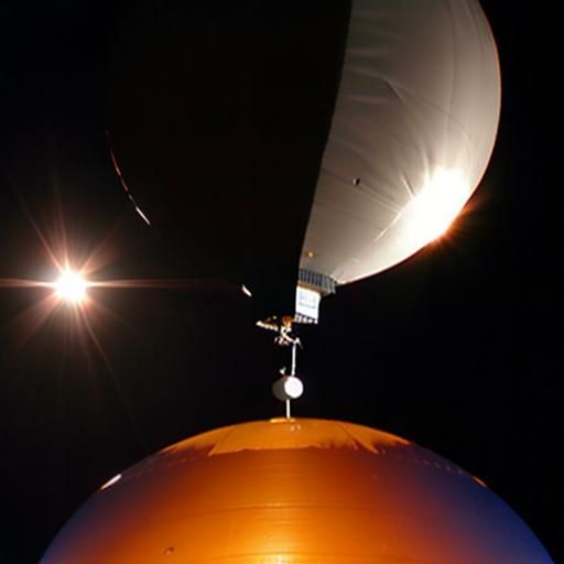 Solar Eclipse Created by Weather Balloon