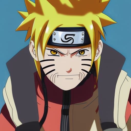 Naruto Anime Key Visual Art