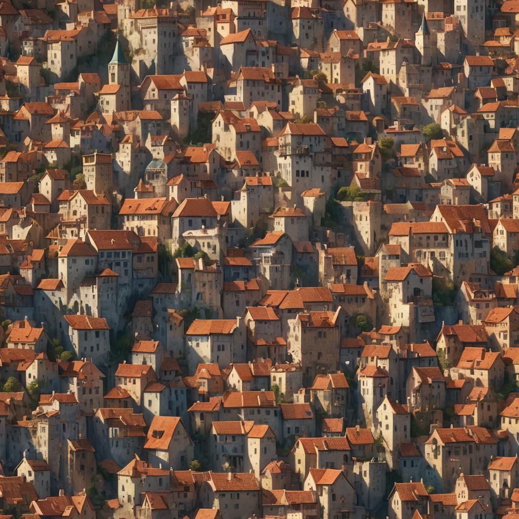 Man Holds Worn Journal in Detailed Matte Painting