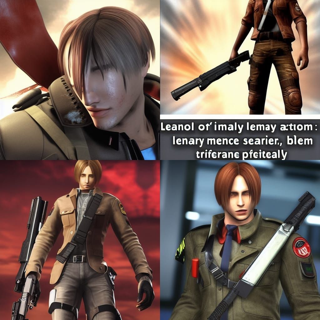 Leon Kennedy: A Rookie's Night of Horror, DSLR Photo