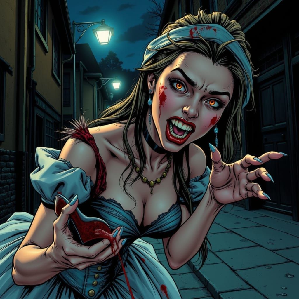 Cinderella's Graphic Novel Revenge: Bloody Shoe Attack