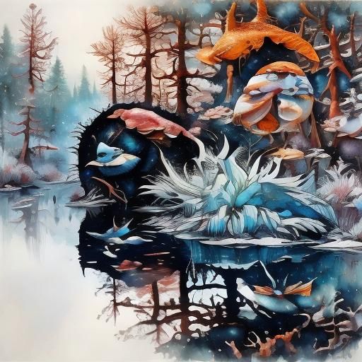 Surreal Dreamscape Generated by AI