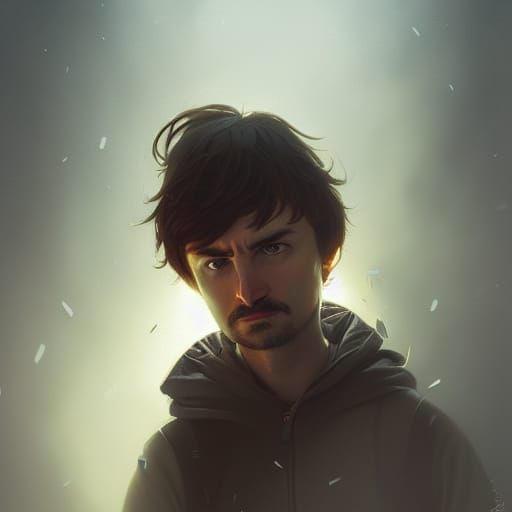 Randy Marsh Portrait in Dynamic Lighting