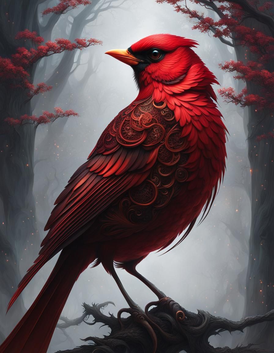 Red Bird - Cardinal -