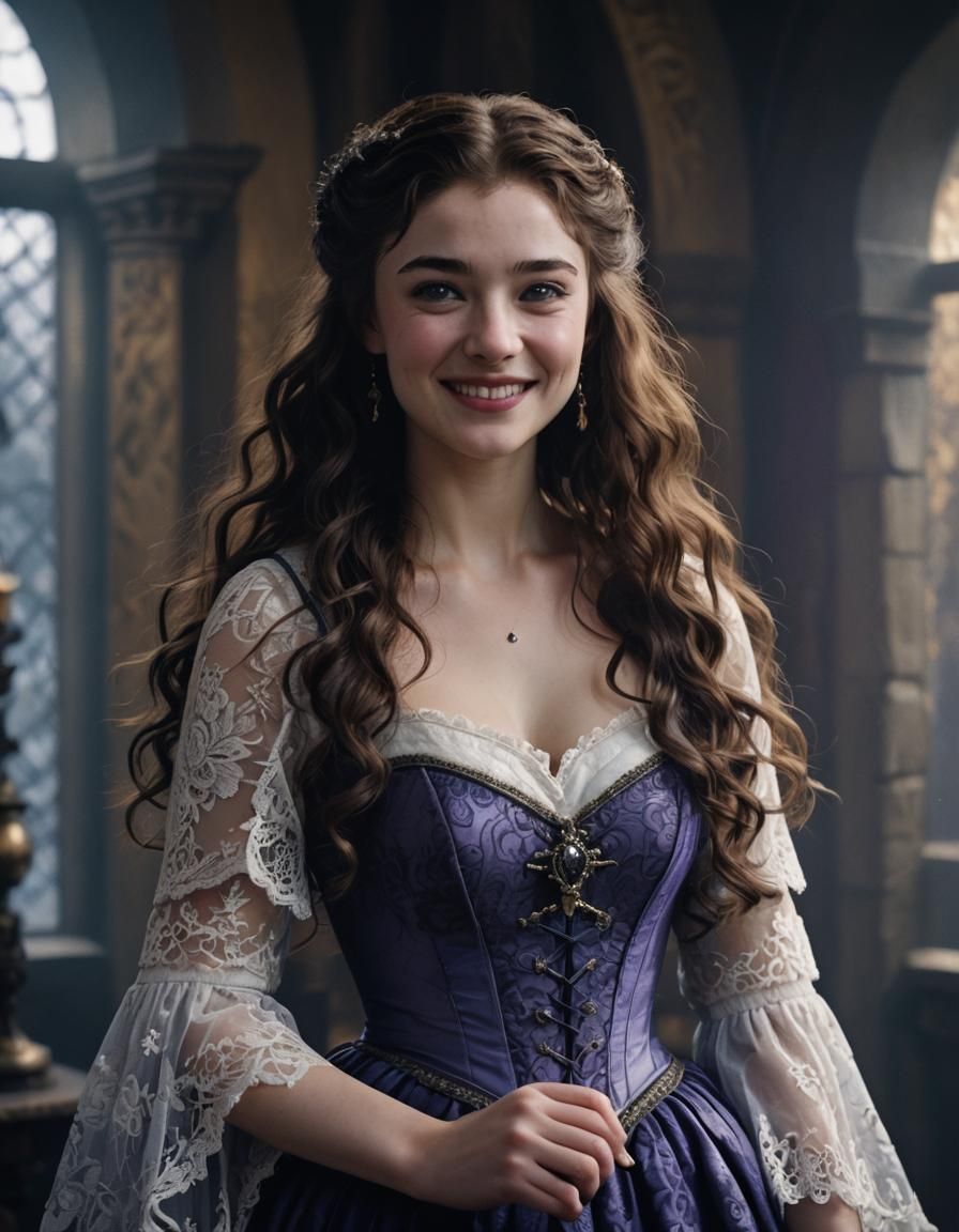 House Stark Female in Cinematic Lighting