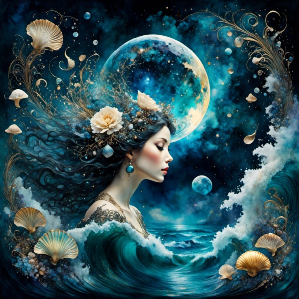 Mystical Oracle Flower Blooms from Neptune's Head