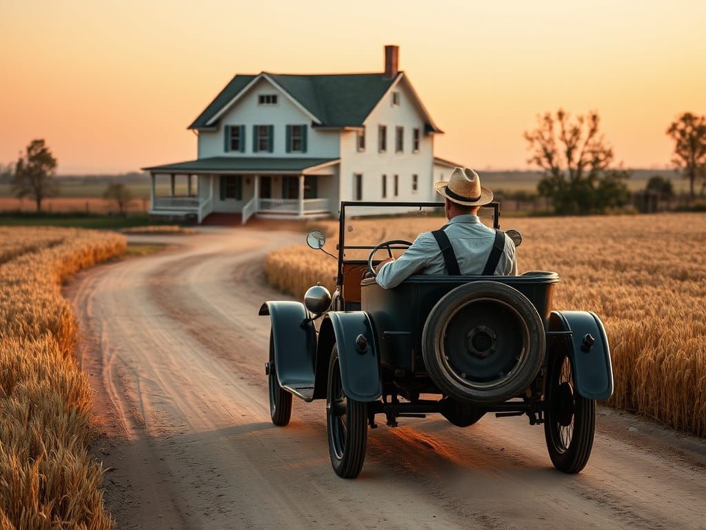 Golden Wheat Fields: A Homage to American Regionalism