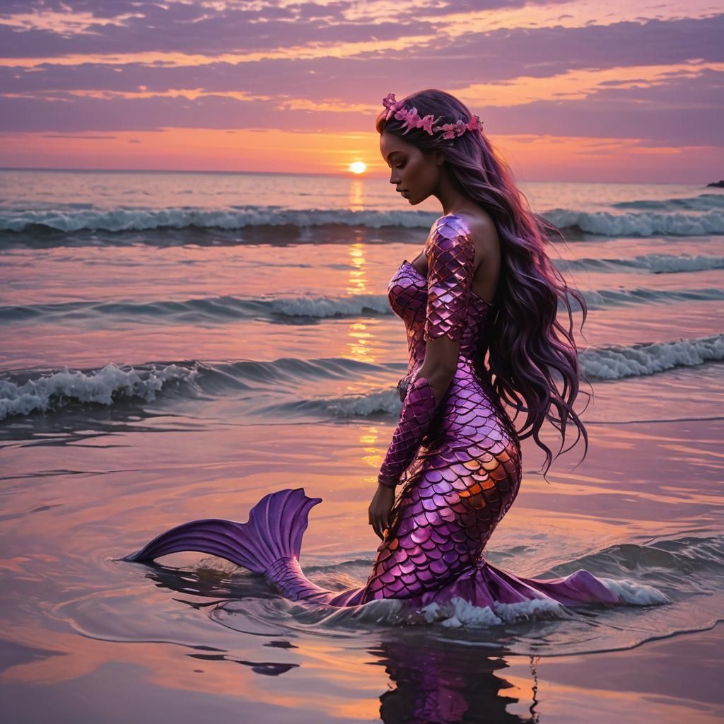 🧜‍♀️ Mermaid Sunset  🧜‍♀️