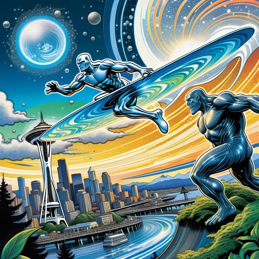 Silver Surfer's Seattle Encounter
