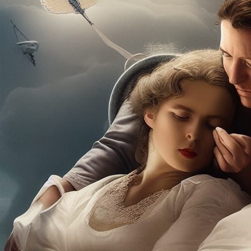 Guardian Angel Watches Over Surgery: Digital Matte Painting
