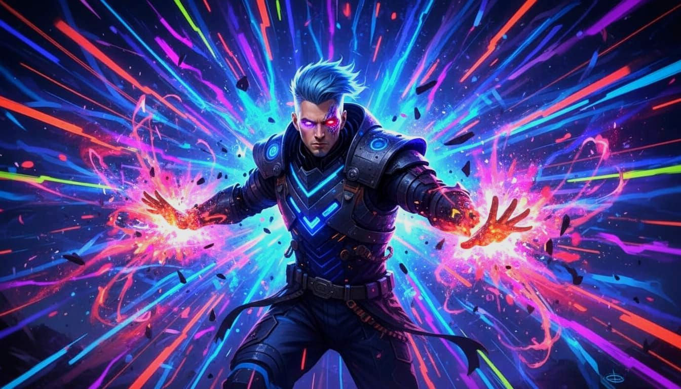 Warhammer 40K Psyker Creating Psychic Energy Field