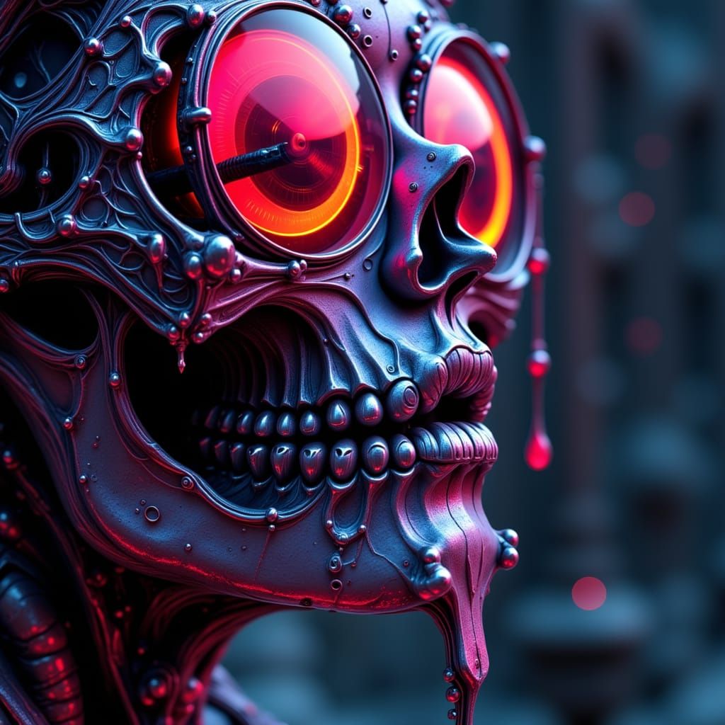 Mysterious Lomographic Portrait of a Young Woman