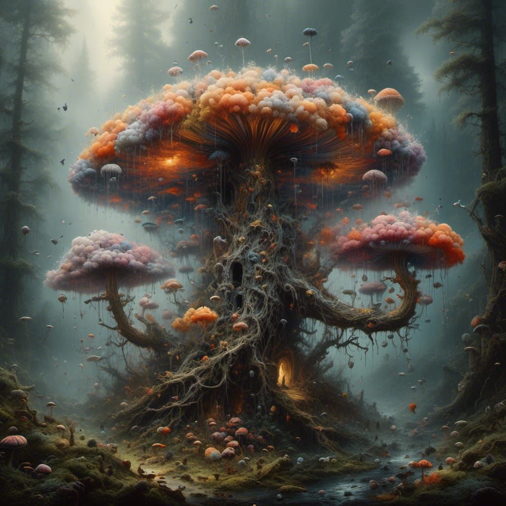 Mushroom Tree