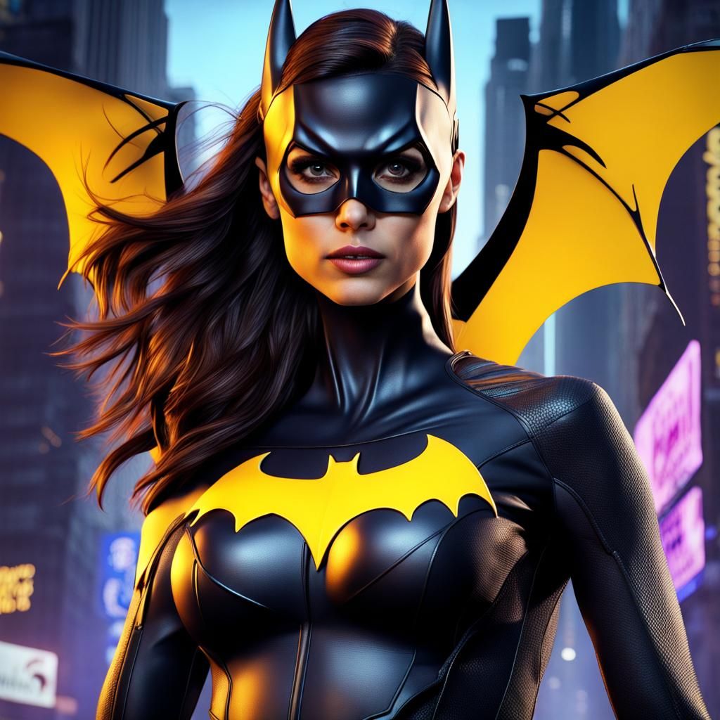 Batgirl Concept Art in Unreal Engine 5