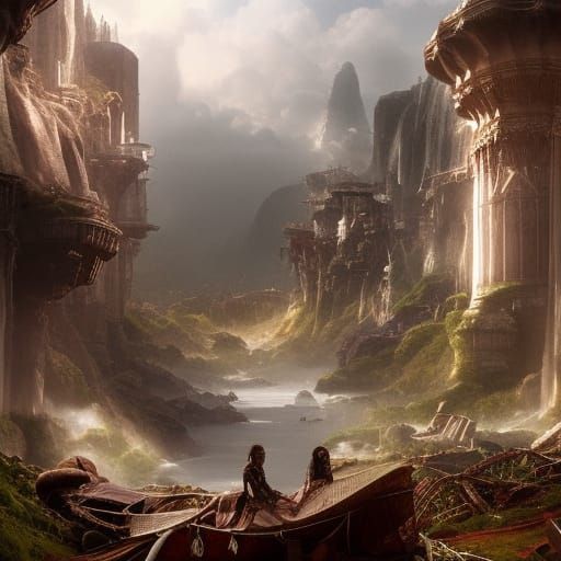 Epic Cinematic Digital Matte Painting